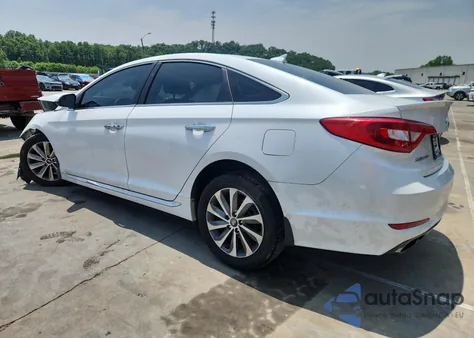 2017 Hyundai Sonata Sport z USA, uszkodzony, nr VIN 5NPE34AF8HH544526